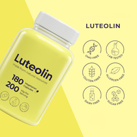 Supplément de lutéoline 200mg - 180 Capsules végétariennes | Complément alimentaire | Suppléments hébraux