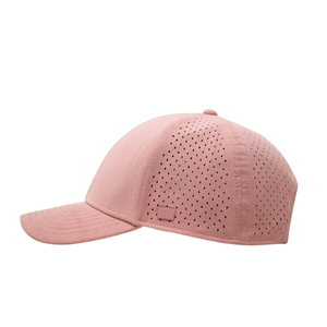 Custom PVC Logo Vietnam Manufacturer Hole Drilled Golf <b>Hat</b> Cap <b>Waterproof</b> Sport Cap Panel 6 Baseball Perforated Curved Brim - Product Image 3