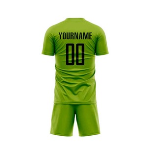 Servicio OEM logotipo personalizado 100% poliéster pantalones cortos personalizados para hombres conjunto para uniformes y Jersey ropa de fútbol para los hombres para la venta - Product Image 4