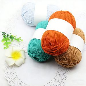 Hilo de Pelote para Crochet, Hilo de Algodón Acrílico al por Mayor, Lana <span class=keywords><strong>Trapillo</strong></span> para <span class=keywords><strong>Tejer</strong></span>, Hilo para Crochet y Manualidades - Product Image 3