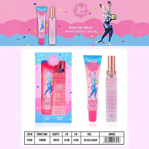 Set de Regalo de Perfume en Spray Corporal con Diseño de Dibujos Animados y Crema Hidratante Reafirmante para Manos, Fragancia Fresca y Delicada de Larga Duración - Product Image 6