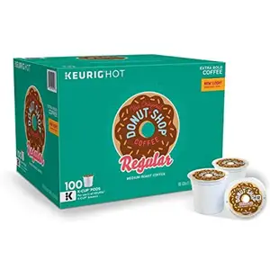 Der Original-Donut Shop Vanilla-Creme-Puffkaffee mittlerer Bratkaffee