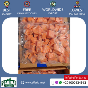 Proveedor de origen egipcio de alta calidad superventas maravilloso sabor verduras congeladas deliciosos cubos de batata a precio a granel - Product Image 3