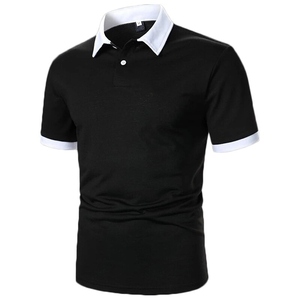 Camisetas Polo de Manga Corta para Hombre, Ajuste Personalizado, Ropa Casual de Alta Calidad en Colores Aleatorios - Product Image 5