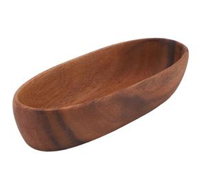 Bol à pâte décoratif en bois d'acacia fait à la main pour bougies Fruits ou salades Vintage de haute qualité. - Product Image 3