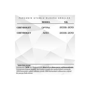 Arbre d'allumage arbre de cylindre de serrure pour Chevrolet Aveo-Optra - Product Image 5