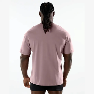 Nueva camiseta de verano para hombre, camiseta sólida de moda 2023 para hombre, camiseta informal de algodón de manga corta de Hip Hop de gran tamaño para hombre, ropa de calle, camisetas - Product Image 2