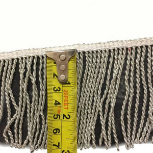 Vente en gros 2025 – Tresses décoratives en fil métallique couleur or et argent, modèle JI-B-05, pour textiles de maison, quantité en vrac - Product Image 4