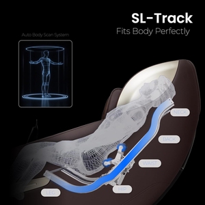 Fauteuil de massage avec détection intelligente de la santé, analyse corporelle automatique, adapté au bureau et à la maison, soulage la fatigue et favorise la relaxation - Product Image 5