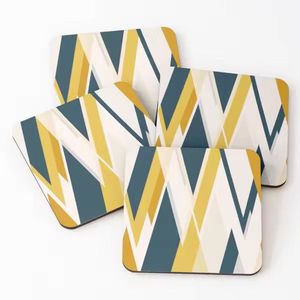 Sous-verres à sublimation aimants impression personnalisée nouveau sous-verre à vin en bois table personnalisée impression personnalisée logo café thé bière tasse tampons - Product Image 2