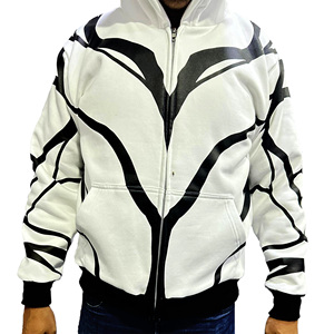 400 Gsm 100% coton éponge avec impression personnalisée et broderie personnalisée OEM Service Printing Front Logo Position - Product Image 2