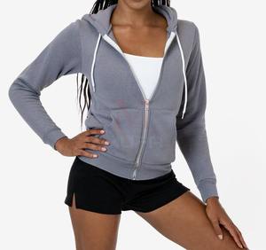 Sudadera con capucha de algodón 100% unisex, ropa de calle de alta calidad, diseño personalizable, estilo con cremallera, servicio OEM, técnicas teñidas lisas para invierno - Product Image 3