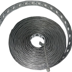 Băng Thép Đục Lỗ 2022 Dải Cố Định Lỗ Dải Thép Không Gỉ Dải Sắt Viền Tròn Có Lỗ Tròn - Product Image 4