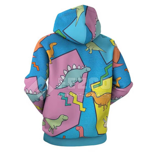 Nouveau style de sweats à capuche en coton mélangé de conception personnalisée vêtements de rue sweats à capuche à sublimation Offre Spéciale sweats à capuche à sublimation - Product Image 5