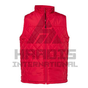 Veste matelassée sans manches, doudoune d'hiver pour homme | Gilet matelassé personnalisé OEM pour homme, Offre Spéciale - Product Image 1