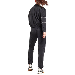 Meilleures ventes Ensemble de survêtement zippé 100% coton Vêtements d'hiver 2 pièces de style décontracté avec logo personnalisé Motif solide écologique - Product Image 4