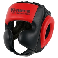 Vente en gros ProFitter PI-HG-898 Protège-tête de boxe en cuir réglable, poignées imperméables et respirantes, ajustement universel pour usage quotidien