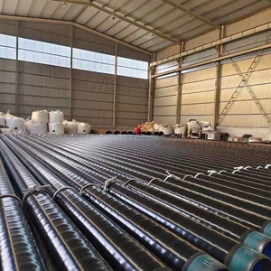 Tuyau en acier anti-corrosion à trois couches en polyéthylène 3PE, diamètre extérieur/intérieur personnalisé, norme API, pour pipeline souterrain d'hydrocarbures et de gaz naturel - Product Image 3