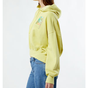Meilleur design Sweat à capuche pour femmes sur mesure Pull-over léger avec logo sur le devant Vêtements de rue confortables pour l'hiver - Product Image 4