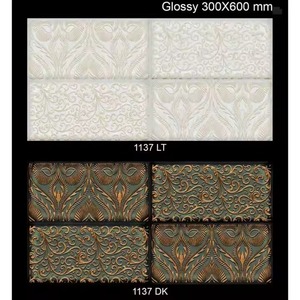 กระเบื้องบุผนังพอร์ซเลนเซรามิกเกรดพรีเมี่ยมขนาด300X600ขนาด30x60นิ้วสำหรับห้องน้ำ - Product Image 2