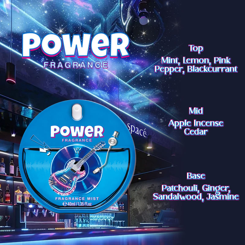 CP401 POWER-Menthe, Encens Pomme, Patchouli