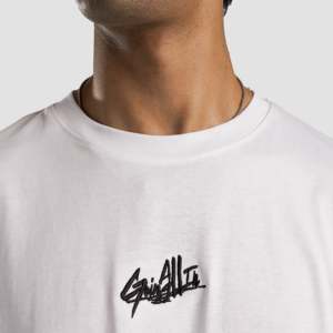 Solid <b>White</b> 100% Cotton Shift <b>Tee</b> Street Style Blank T-Shirt with Screen Printing Screen Print Logoed Apparels - Product Image 6