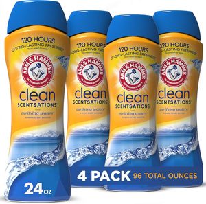 ARM & HAMMER Clean Scentsations, rehausseur de parfum pour lessive, purifiant l'eau, bidon de 24 oz, lot de 4/boîte - Product Image 4