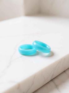 Anillos de Resina Hechos a Mano de Alta Calidad para Fiestas y Playa, Joyería de Moda para Mujer - Product Image 4