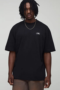 Camiseta Extra Grande para Hombre, 100% Algodón, Diseño Digital Espresso Martini 2025, Estilo Urbano Personalizado Premium, 240GSM - Product Image 3