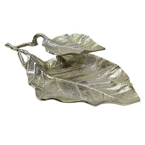 Plateau de service de feuille de vaisselle de maison moderne pour l'hôtel et le restaurant à la maison Vaisselle Plateau de dessert alimentaire à un prix attractif - Product Image 2