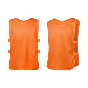 Pinnies de sport en maille légère pour l'entraînement Gilets de mêlée personnalisés pour les jeux d'équipe pour enfants et adultes dans des options colorées - Product Image 4