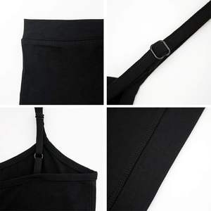 เสื้อครอปถักแบบเรียบสำหรับผู้หญิง เนื้อผ้านุ่ม ยืดหยุ่น ด้านหน้าเป็นผ้าริบ แห้งเร็ว ไม่มีแขน สไตล์ลำลอง แฟชั่นฤดูร้อน เหมาะสำหรับใส่ในชีวิตประจำวัน - Product Image 4