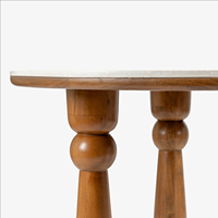 Mesa de Comedor de Madera Maciza de Primera Calidad, Moderna, Resistente, Duradera y Elegante, Muebles de Comedor para el Hogar