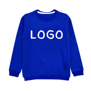 Venta al por mayor 100% algodón francés Terry cuello redondo sudadera logotipo personalizado niños pulóver sudaderas con capucha y sudaderas de alta calidad - Product Image 2