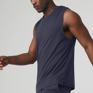 Débardeurs de gymnastique pour hommes ajustés entraînement musculaire musculation Fitness débardeurs hommes débardeur gilet Muscle chemises sans manches - Product Image 3