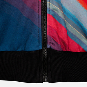 Sudadera con Capucha y Cremallera para Hombre, Estilo Casual, Invierno, Diseño Americano Personalizado con Estampado Cruzado, Estilo Retro Urbano Hip-Hop, Corte Regular, 100% Algodón Orgánico - Product Image 3