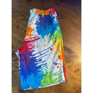 Pantalones cortos de golf de sublimación sólidos de alta calidad personalizados, banda elástica cómoda para la cintura, transpirable, de secado rápido, tela peinada ecológica - Product Image 3