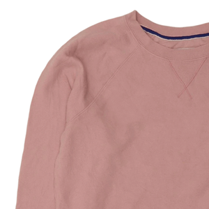 Rosa Unisex Colourblock Sudadera Algodón Mezclado Casual Cuello Redondo Streetwear Basics Top - Product Image 3