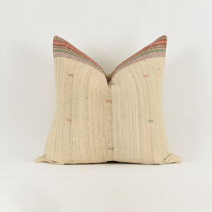 Eco-Friendly Cotton <b>Cushion</b> <b>Covers</b>, Natural Dyes & Sustainable, Custom Size, Soft Texture, Decorative Wool Pillows, Home Design - Product Image 1