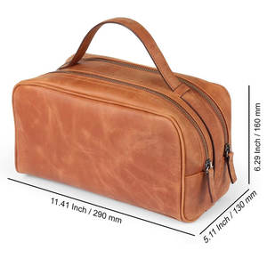 Sac de sport personnalisé en cuir véritable avec revêtement en PVC 600D, poches à accès rapide, imperméable, bagage 20-35L, hommes femmes voyage - Product Image 2