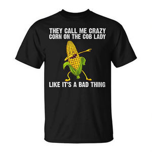 Corn On The Cob T-Shirt <b>For</b> <b>Men</b> Women <b>Funny</b> <b>Costume</b> Farmer Shirt - Product Image 2