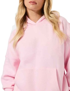 Ensemble survêtement femme 2 pièces en coton, sweat-shirt et pantalon de jogging, taille plus, décontracté, uni, hiver, logo personnalisé 2026 - Product Image 3