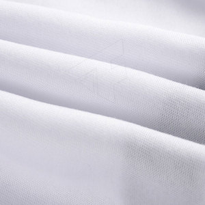 Men's <b>White</b> Hooded Sweatshirt with Black Sleeve Panels Logo Print Casual Fit Regular Length Autumn Wear Eco-Friendly 100% Cotton - Product Image 6