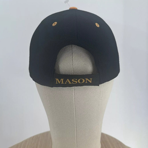 Gorra de béisbol de 6 paneles personalizada a la moda para hombre gorra de béisbol con agujero cortado a láser impermeable logotipo bordado personalizado Ronpex - Product Image 3