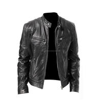 INLAND INDUSTRIES High Street Veste matelassée unisexe d'hiver en toile et cuir, coupe slim, à capuche, teinte en pièce, personnalisable OEM sur le devant