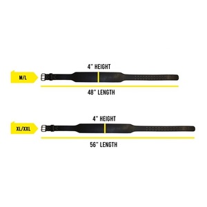 OEM 2025 boucle en acier en peau de vache ceinture d'haltérophilie respirante robuste pour l'entraînement de gymnastique de musculation - Product Image 1