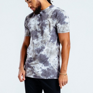 Camiseta de lavado de ácido para hombre, ropa de calle 100% algodón, logo personalizado vintage, camiseta de lavado de ácido para hombre, venta al por mayor - Product Image 5