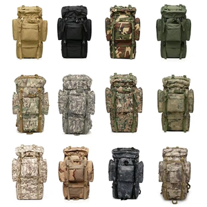 Bolsa Táctica Impermeable de Gran Tamaño con Estampado de Selva y Bosque, con Marco Metálico, Capacidad de 35-80L, para Campismo y Senderismo al Aire Libre - Product Image 6