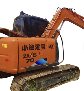 Mini-excavatrices d'occasion, excavatrice sur chenilles d'occasion HITACHIs, excavatrice domestique Zx70 7 tonnes - Product Image 1