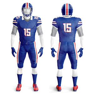 Uniforme de football américain de haute qualité jeunesse nouvelle dernière conception taille adulte haute ensembles élégants formation d'équipe usine directe bas quantité minimale de commande - Product Image 4